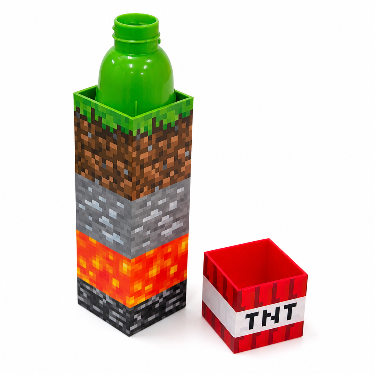 Botella Minecraft TNT